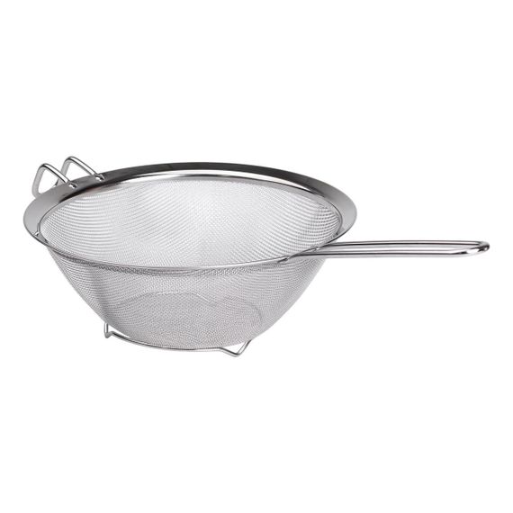 Друшляк-сито з ручкою 23 см дрібноячеиста сітка з нержавіючої сталі HP-19-1-23CM | Зображення 1