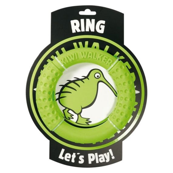Іграшка для собак Kiwi Walker Ring Mini, 13.5 см, зелений | Зображення 1