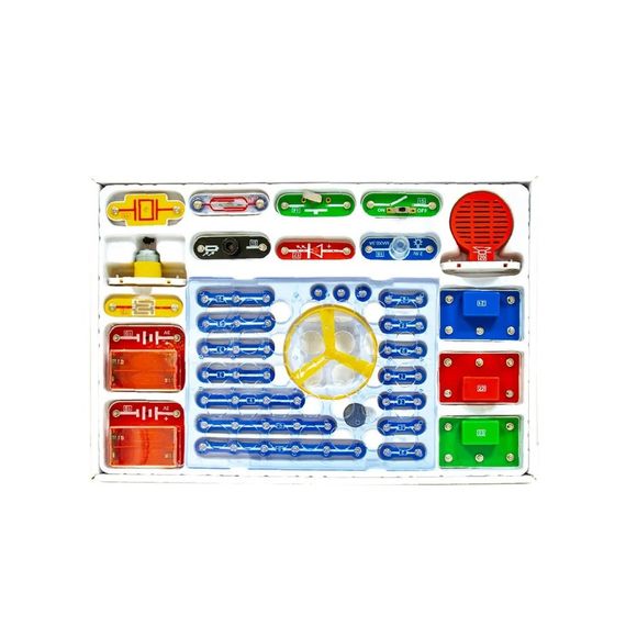 Електронний конструктор "201 СХЕМА" DOKA D70706 звук та світло | Зображення 1