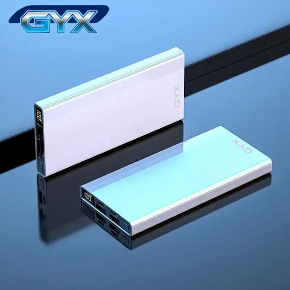 GYX Велика портативна Power Bank 20000mAh 5V2.1A USB зарядний пристрій з LED та цифровим дисплеєм | Зображення 1