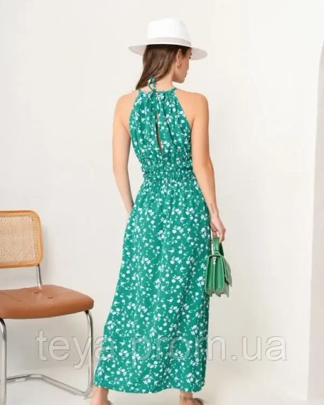 Плаття для жінок колір зелений розмір M FI_008159 | Зображення 2