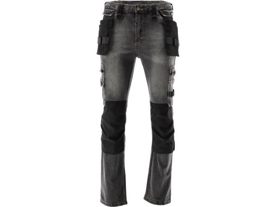 Брюки рабочие джинс стрейч L/XL 98-106 см рост 180-188 см YATO YT-79063