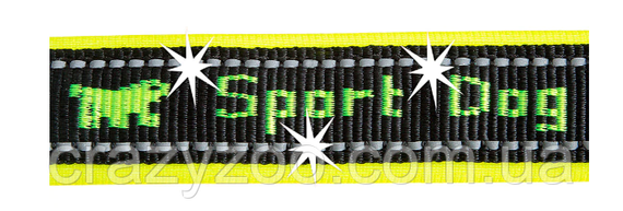 Нашийник для собак Ferplast Sport Dog C25/65 нейлон жовтий 2.5х55-65 см 78004228 | Зображення 5