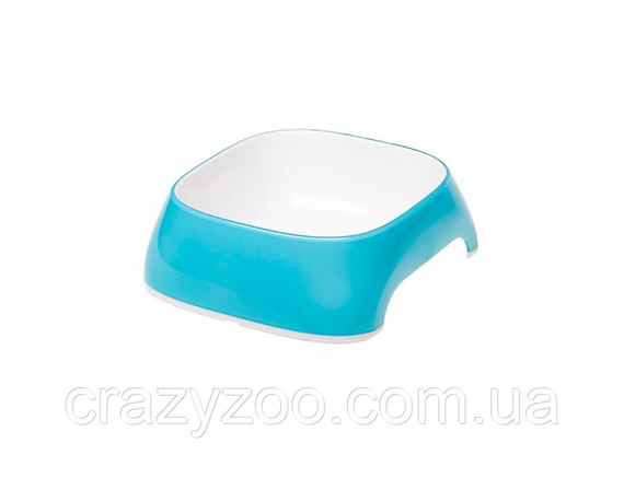Миска для собак та котів Ferplast Glam Extra Small пластикова блакитна 13x12x3.5 см 200 мл 71208015