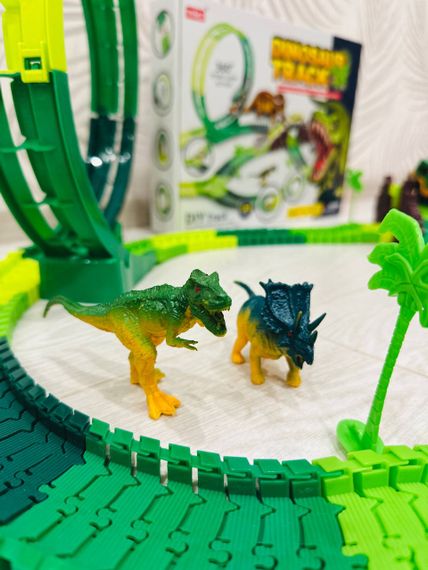 Автомобильный трек с Динозаврами Dinosaur Tracks с петлей (LD2157) | Зображення 2