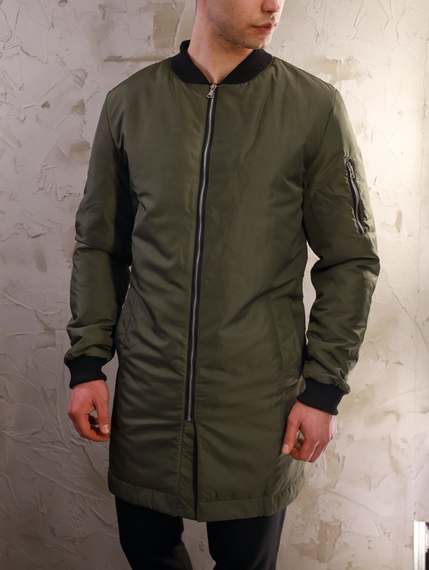 Бомбер Плащ хаки S M | Зображення 7