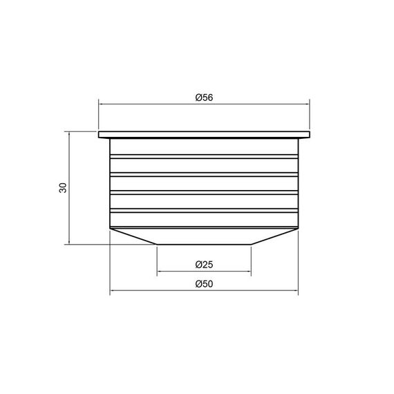 Перехід каналізаційний TA Sewage 50х25 TASPRRB5025 | Зображення 1