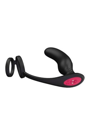 Стимулятор для простати CHEEKY LOVE REMOTE P-PLEASER BLACK Sex Aura | Зображення 1