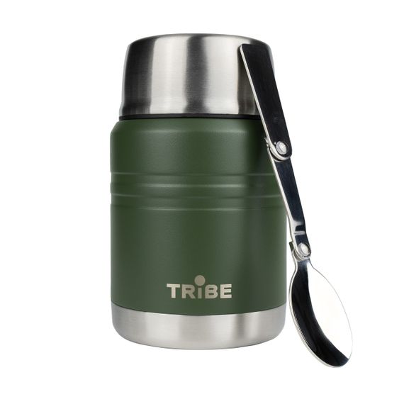 Термос харчовий Tribe Food Jar 0,45 л оливковий, термос трайб для їжі | Зображення 3
