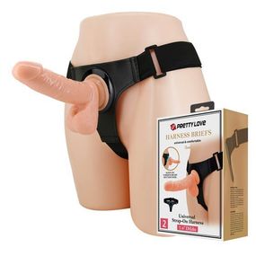 Страпон - Pretty Love Harness Briefs Tom 7.4" sexstyle