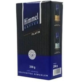 Кофе молотый натуральный Himmel Kaffee Platin, 250г, Германия,
