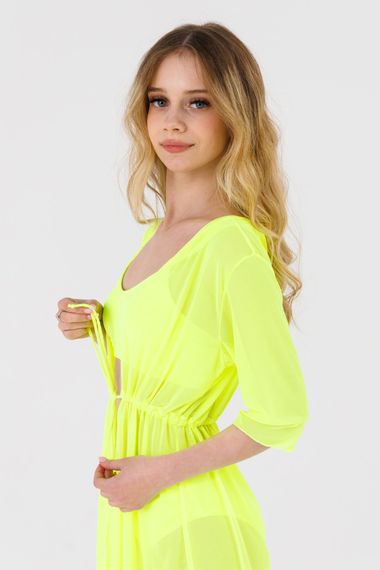 Туніка пляжна для дівчинки TREBA A6113 120 см Салатовий (2000990371829S) shop (2000990371829) | Зображення 1