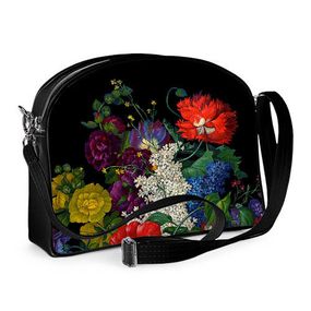 Сумка молодіжна College Цветы яркие 29x23 см