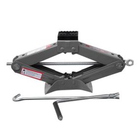 Домкрат механічний ромбоподібний 2т., гумовий упор., 110-400 мм INTERTOOL GT0184