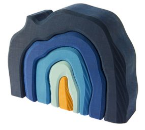 Конструктор nic деревянный Пещера Синий NIC523323 (NIC523323)