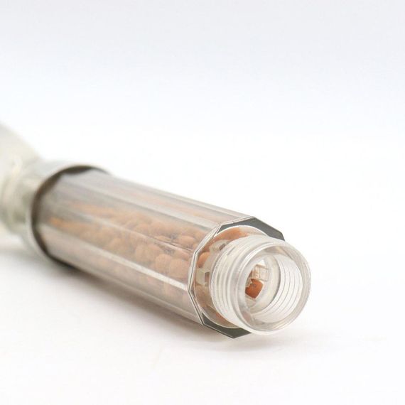 Турмалінова насадка для душу з фільтром / Душова насадка з мінералами / Фільтруюча лійка насадка | Зображення 7