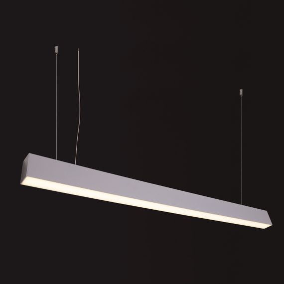 Линейный подвесной светодиодный светильник FLF-66 45W NW WH LED 1,2m | Зображення 3