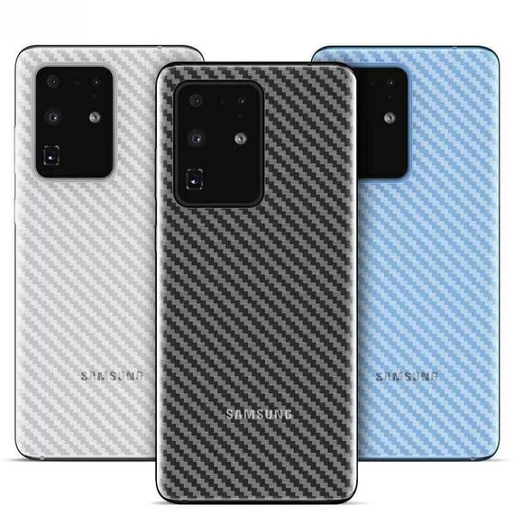 Карбоновая пленка на корпус для Samsung Galaxy S20 Ultra | Зображення 2