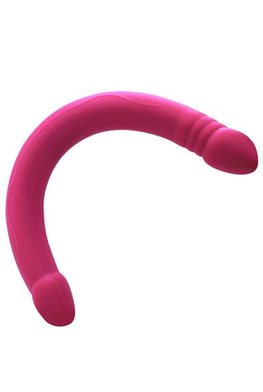 Фаллоимитатор двусторонний Dorcel Real Double Do Magenta, диаметр 4см, длина 42см Sex Aura | Зображення 3