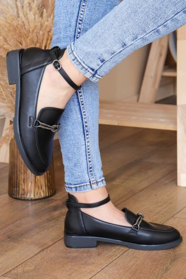 Туфли женские Fashion Geron 3164 36 размер 23,5 см Черный | Зображення 5