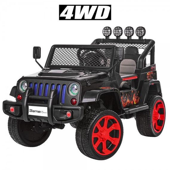 Електромобіль дитячий Bambi Jeep M-3237EBLR-2-3