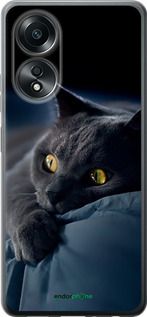 Чохол на Oppo A58 4G Димчастий кіт "825u-3184-2448"