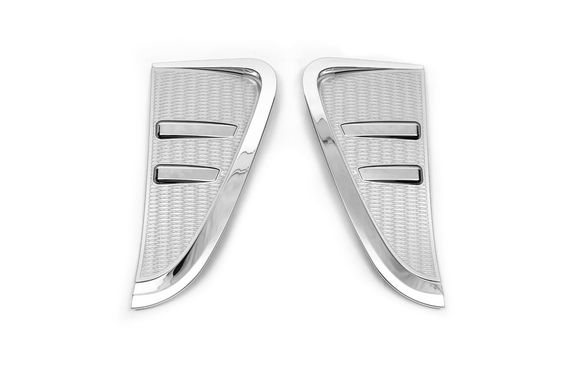 Накладки на зябра хром (2 шт) для BMW X5 F-15 2013-2018рр