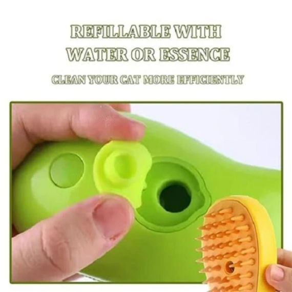 Парова щітка для шерсті з впускним отвором для рідини, грумінг | Зображення 4