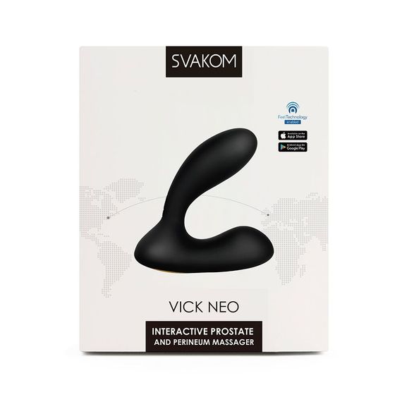 Інтерактивний масажер простати та вібратор точки G Svakom Vick Neo | Зображення 7