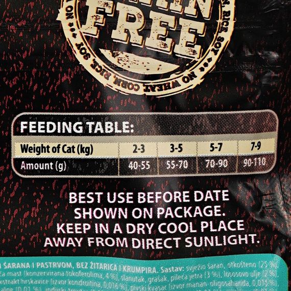 Корм сухий Carnilove Fresh Carp and Trout Sterilised for Adult Cats для дорослих стерилізованих та кастрованих котів з короп | Зображення 4