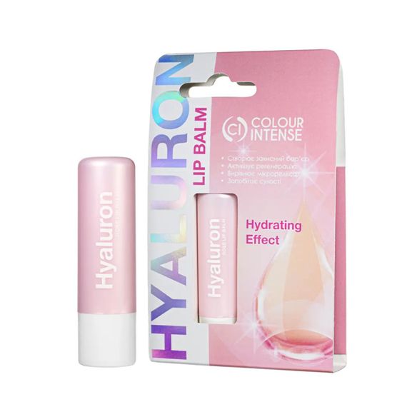 Зволожуючий бальзам для губ Colour Intense з гіалуроновою кислотою і трояндою, 5г