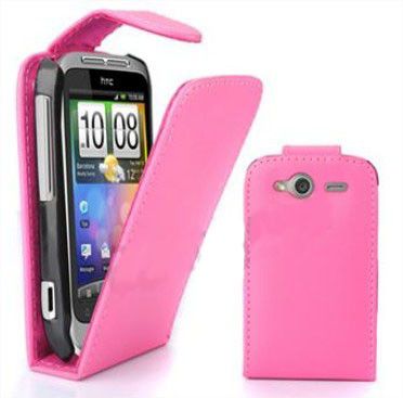 Чехол книжка HTC A510e Wildfire S G13 (розовый)  Распродажа! | Зображення 1