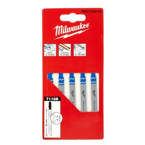 Полотно для электролобзика по металлу Milwaukee T118B 55x2.0 мм (4932254064)