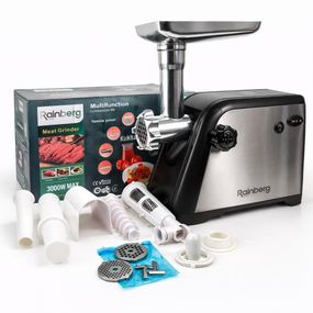Мясорубки для кафе Rainberg RB-672 3000W, Мясорубка для домашнего приготовления мяса HE-63