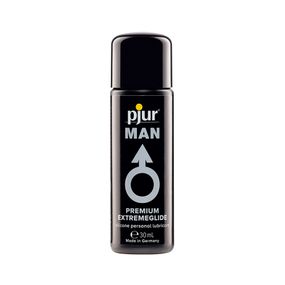 Густий силіконовий лубрикант pjur MAN Premium Extremeglide із тривалим ефектом, економна, 30 мл