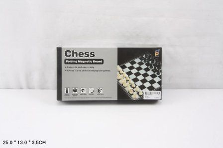 Уцінка. Шахи 3810B магнітні кор.25 * 3,5 * 13 Ш.К. / 72 / - Не вистачає фігур