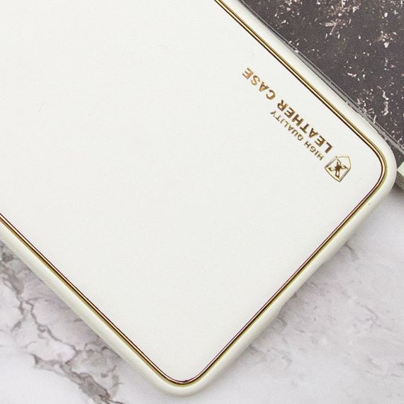 Шкіряний чохол Xshield для Xiaomi Poco X5 5G / Redmi Note 12 5G Білий / White | Зображення 1