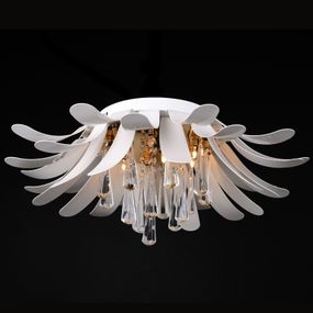 Люстра торт потолочная галогенная G4 20W WH (BR-01293S/10)