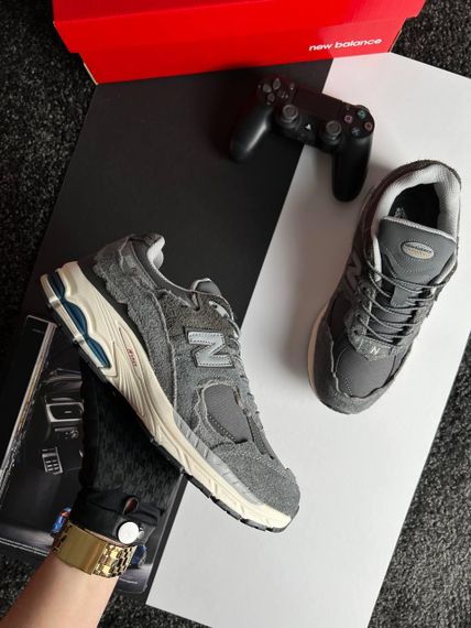 Чоловічі зимові кросівки  New 2002R Gore-Tex Grey, В'єтнам | Зображення 5