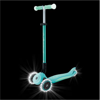 Самокат Globber Elite колеса з підсвіткою М&apos;ятний (839-206) | Зображення 3