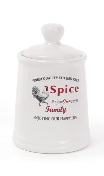 Банка керамічна "Тоскана" Family SPICE 250мл для зберігання сипучих продуктів