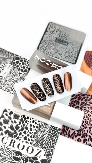 Пластина для стемпінгу Crooz 09 (6 х 6см) | Зображення 2