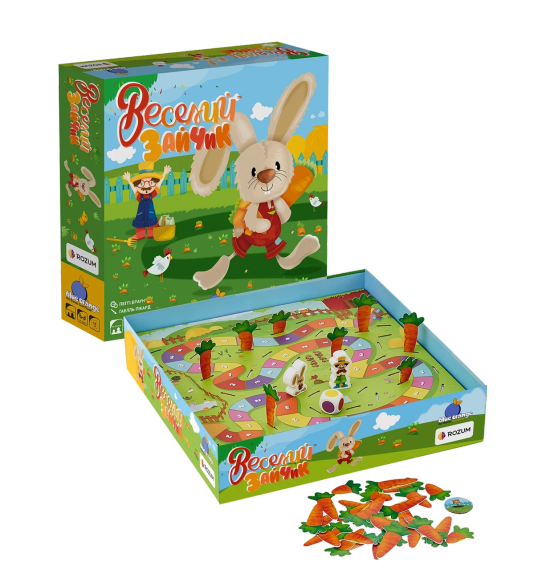 Настільна гра Веселий Зайчик (Happy Bunny) | Зображення 1
