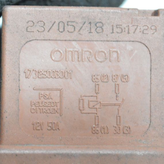 Реле вентилятора omron Peugeot 308 2007-2013 Реле вентилятора радіатора Пежо 308 17325003001 | Зображення 2