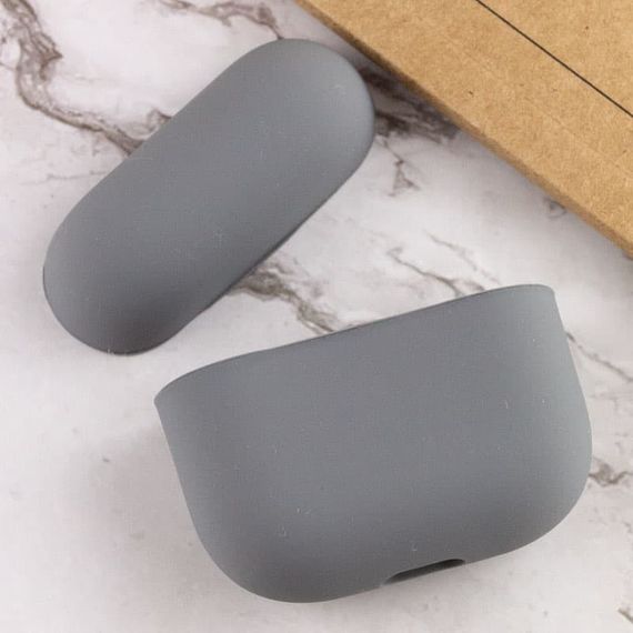 Силиконовый футляр для наушников AirPods 3 Серый / Gray | Зображення 1