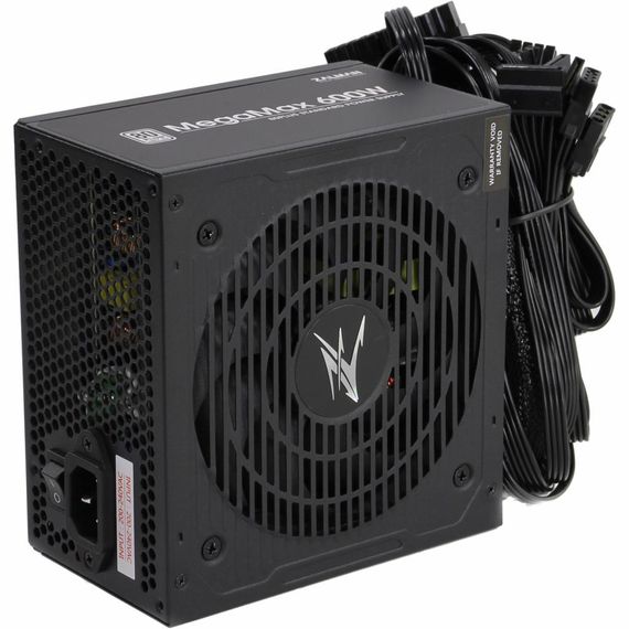 Блок питания Zalman 500-TXII MegaMax (500W),80+,aPFC,120мм,24+(4+8),6xSATA,2xPCIe,+3,1xFDD (ZM500-TXII) | Зображення 3