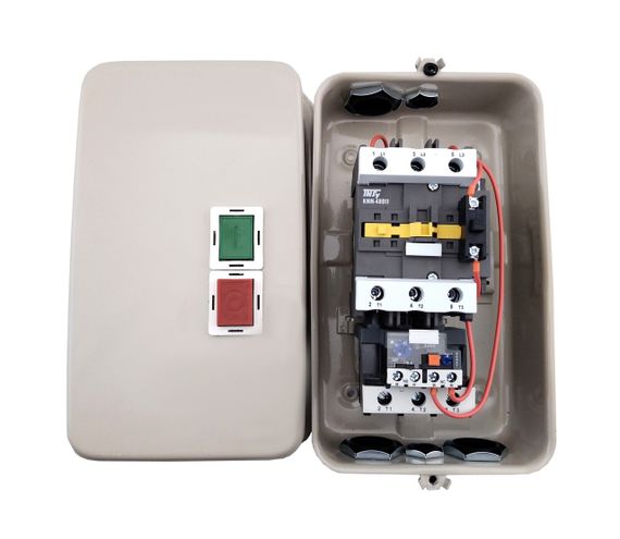 Контактор КММо38063 оболонка металева 80А РТ-63-80А 400В/АС3 IP54 Ny95504500 | Зображення 1
