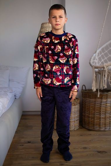 Піжама дитяча "Family look" Носи своє 116 Синій (p-12655-141719) | Зображення 3