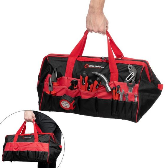 Сумка для інструментів, 20 кишень INTERTOOL BX-9002 | Зображення 3