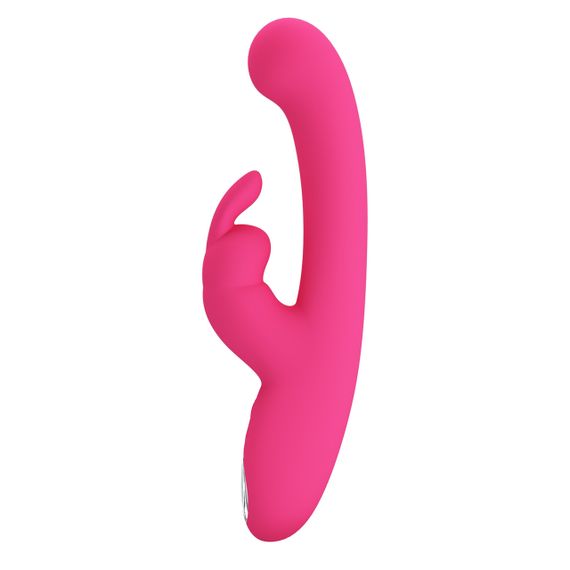 Вібратор-кролик PRETTY LOVE Lamar з дисплеєм, 10 режимів, рожевий, 22 х 4 см Sex Aura | Зображення 3